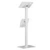 Soporte de suelo para tablet MACLEAN MC-476W regulable en altura, compatibilidad universal para tablets