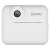Cámara instantánea SAVIO AN-01 para niños, blanca, LCD de 6,1 cm (2,4″), MicroSDHC hasta 32 GB, USB-C, batería de 1200 mAh, sin flash integrado