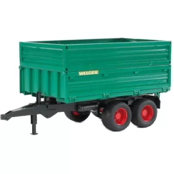 Bruder Remolque basculante con toldo desmontable