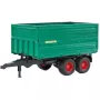 Bruder Remolque basculante con toldo desmontable
