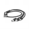 Cable USB 2.0 Gembird CC-USB2-AM31-1M — conector USB A, 1 m, negro