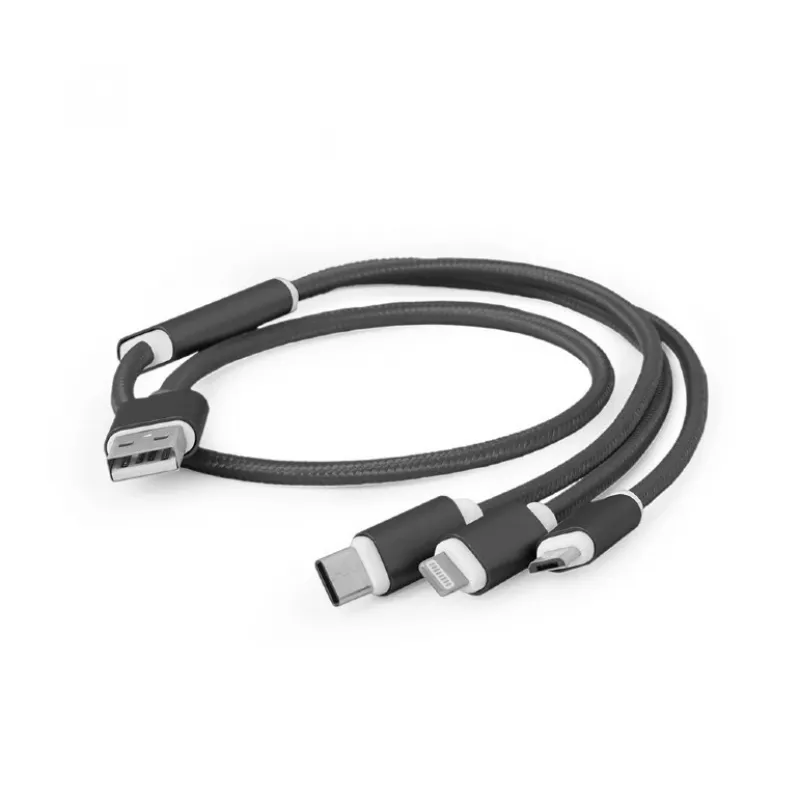 Cable USB 2.0 Gembird CC-USB2-AM31-1M — conector USB A, 1 m, negro