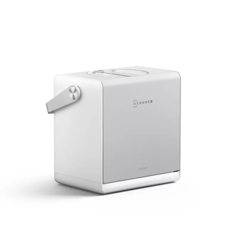 Ecovacs Winbot W2S Omni robot limpiacristales blanco gris WG893-12 WG89312 (WG893-12)