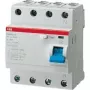 ABB F204 A-63/0,03 interruptor diferencial tipo A 4P interruptor automático (2CSF204101R1630)