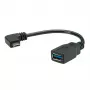 Cable ROLINE 11.02.9031 USB 0,15 m USB 3.2 Gen 1 (3.1 Gen 1) USB A USB C Negro (11.02.9031)