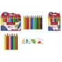 Lápiz de color Faber-Castell 110624 multicolor 10 uds. niño