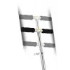 Patinete Razor A5 Lux — aluminio, ruedas de poliuretano de 20 cm, plegable, altura ajustable, carga máx. 100 kg, negro