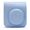 Fujifilm Instax - funda para cámara - piel sintética - azul pastel - para Instax Mini 12 (70100157188)