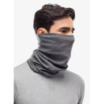 Braga de cuello multiusos Buff Merino Midweight gris