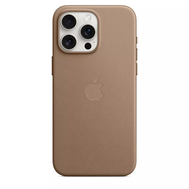 Apple iPhone 15 Pro Max funda FineWoven con MagSafe – taupe