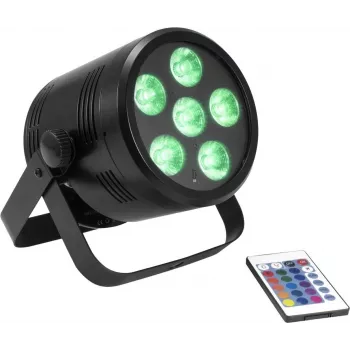 Foco LED Par EUROLITE AKKU PAR 6 QCL con batería RGBW