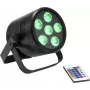 Foco LED Par EUROLITE AKKU PAR 6 QCL con batería RGBW
