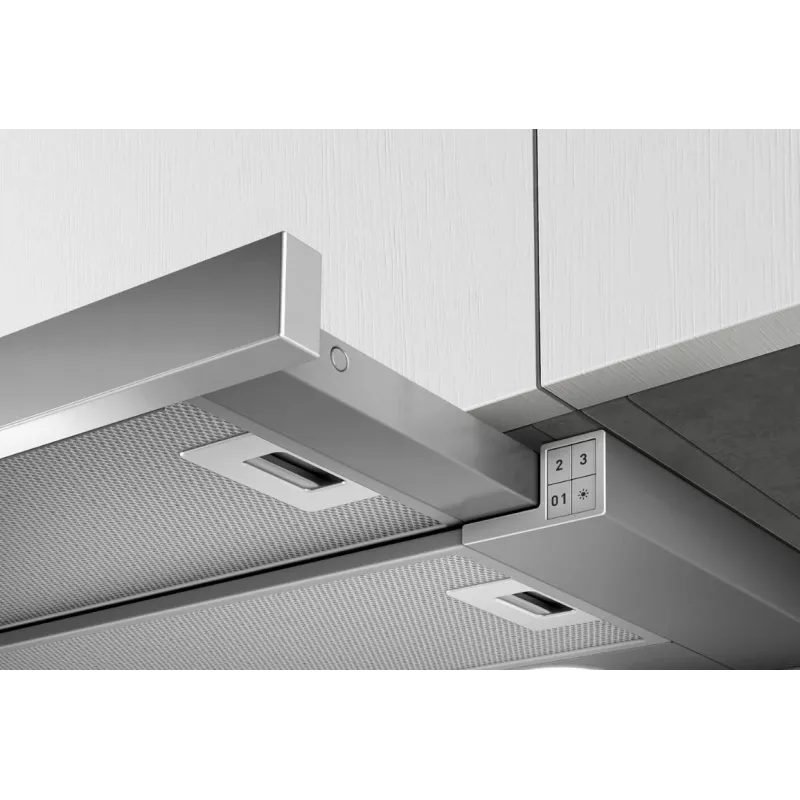 Campana extractora Elica Elite 14 STD GRIX A/90 Semi integrada (extraíble) Acero inoxidable 350 m³/h