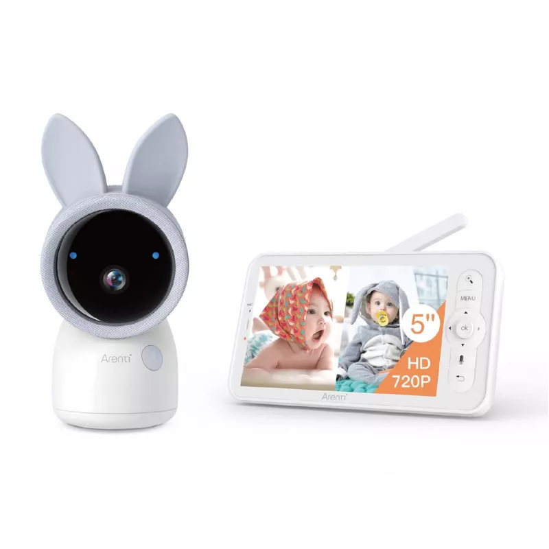 Arenti AInanny A4 Kit Plus vigilabebés con vídeo Wi-Fi y pantalla LCD