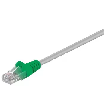 Wentronic Goobay cable de red cruzado CAT 5e, U/UTP, gris, verde, gris-verde, 5 m - mezcla de cobre CCA (68868)