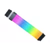Cable plano Lian Li PW24-1W-T conector macho/hembra de 24 pines, 0,26 m