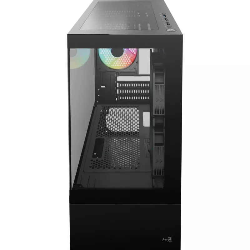 Caja de ordenador Micro/Mini-ITX AEROCOOL Geh Viewport Mini-G-BK-v4 ARGB negra