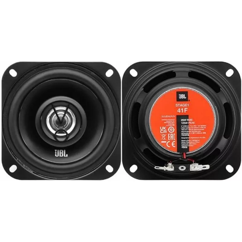Altavoces de coche coaxiales de 2 vías de 10 cm JBL SPKS141F, pareja de 10 cm, woofer coaxial + tweeter