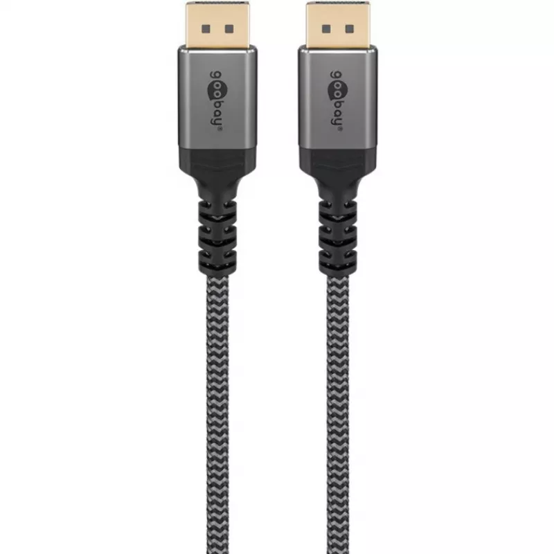 Cable DisplayPort Goobay 2.0/2.1, 54 Gbit/s | 75679 | DisplayPort a DisplayPort