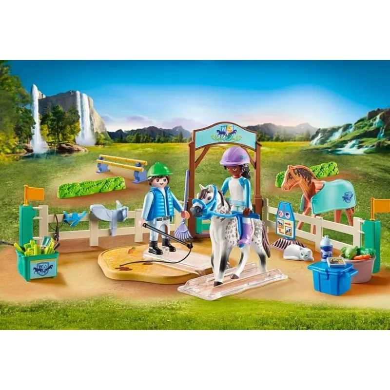 Figuras caballos 71637 Escuela de equitación moderna