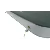 Colchón hinchable doble Outwell 400152 — 1380×2070×120 mm, poliéster, verde/gris