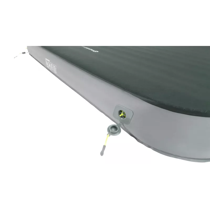 Colchón hinchable doble Outwell 400152 — 1380×2070×120 mm, poliéster, verde/gris