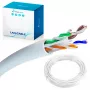 Extralink Cable de red interior CAT6 UTP (U/UTP) par trenzado, 50M