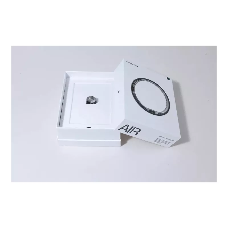 Ultrahuman Ring Air Raw Titanium talla 6 | Ultrahuman