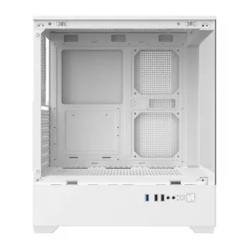 Caja de PC DarkFlash C365 (blanca) Compatible con ATX/mATX/Mini-ITX