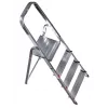 Escalera doméstica de aluminio 4 peldaños 000705 KRAUSE