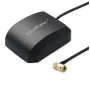 Antena GPS/GLONASS QOLTEC 28 dBi 50 W con conector macho SMA en ángulo