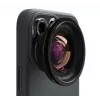 Objetivo fotográfico ShiftCam LU-WD-016-23-EF objetivo gran angular 16 mm negro dorado