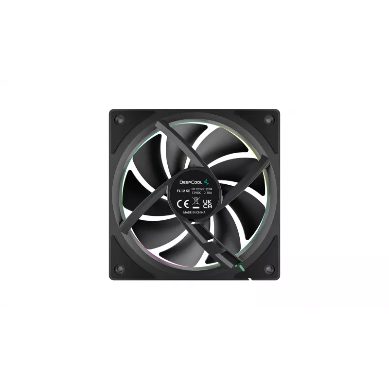 Ventilador de caja DeepCool FL12 SE 120mm ARGB - Negro