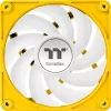 Ventilador de caja Thermaltake CT140 EX ARGB 140 mm amarillo pack de 3