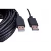 Cable USB UNITEK Y-278 USB 2.0 10 m 2 x USB A USB A negro