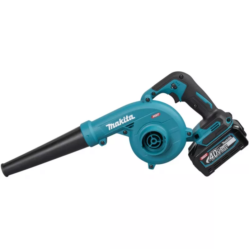 Soplador de batería UB002GZ01 XGT, 40 voltios, soplador de hojas azul/negro, sin batería ni cargador