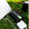 Inversor para coche Green Cell INV22 — 1500 W, 12 V DC a 230 V AC, 50 Hz, LED, refrigeración activa, negro