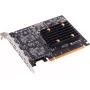 Adaptador USB 3.2 Gen 2 interno Sonnet USB3C-8PM-E PCIe perfil bajo negro