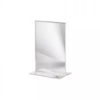 Sujetadocumentos Sigel TA220 acrílico transparente