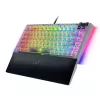 Teclado mecánico gaming hot-swappable Razer | BlackWidow V4 75% | Teclado gaming | Con cable | US | Phantom White Edition | USB Type-C | Razer Mechani