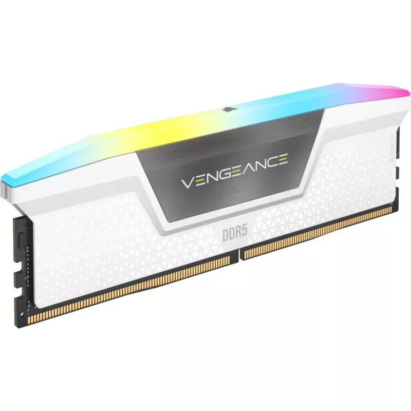 DIMM 64 GB DDR5-6000 2x 32 GB dual kit blanco CMH64GX5M2B6000C30W Vengeance RGB INTEL XMP