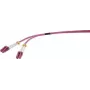 Renkforce RF-4738838 Cable de conexión de fibra óptica [1x conector macho LC - 1x conector macho LC] 50/125 µ multimodo OM4 2,00 m (RF-4738838)