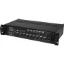 Mezclador Omnitronic MAVZ-360.6P — powermixer de 6 canales, 360 W de potencia total de salida