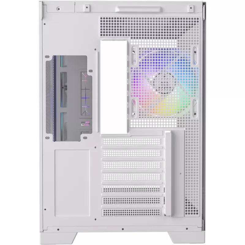 Caja PC Silentware View A-RGB White VIEWWHITE — semitorre con iluminación A-RGB, acabado blanco