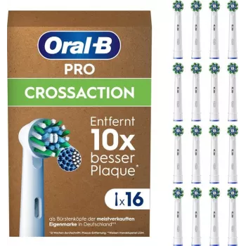 Oral-B Pro CrossAction cabezales de recambio, 16 uds.
