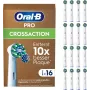 Oral-B Pro CrossAction cabezales de recambio, 16 uds.