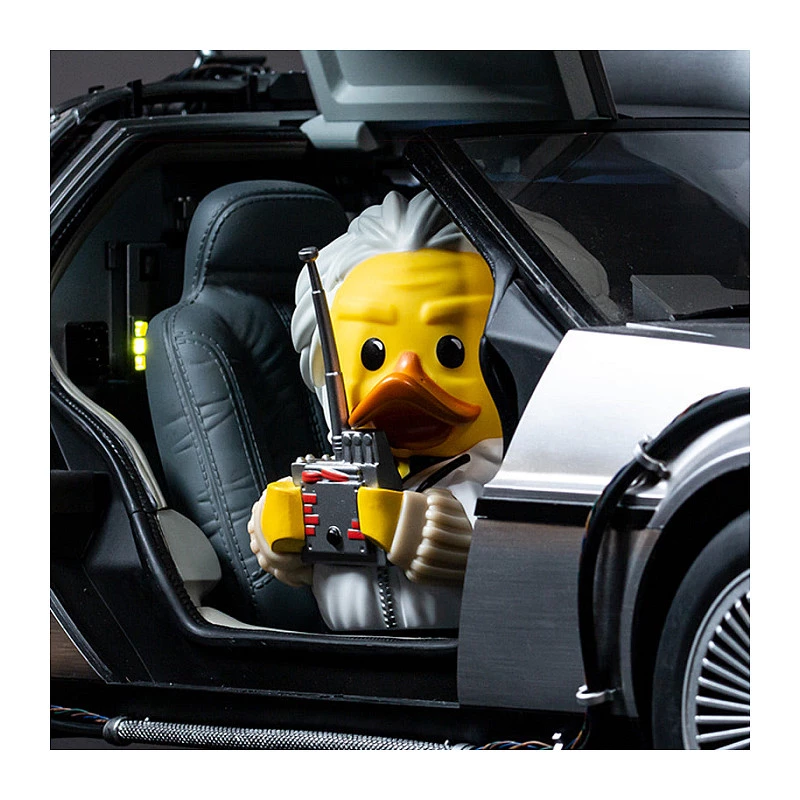 TUBBZ Pato coleccionable - Regreso al futuro Doc Brown 9cm