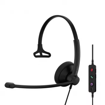 Auriculares EPOS IMPACT 100 MS Mono USB-C+A con cable Ligeros 51g