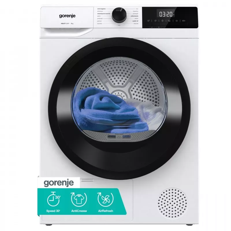 Secadora de carga frontal Gorenje G200 D2HNE7D/PL 7 kg blanca