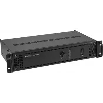 Amplificador de potencia Omnitronic PAA-240 240W 100V — amplificador PA/línea